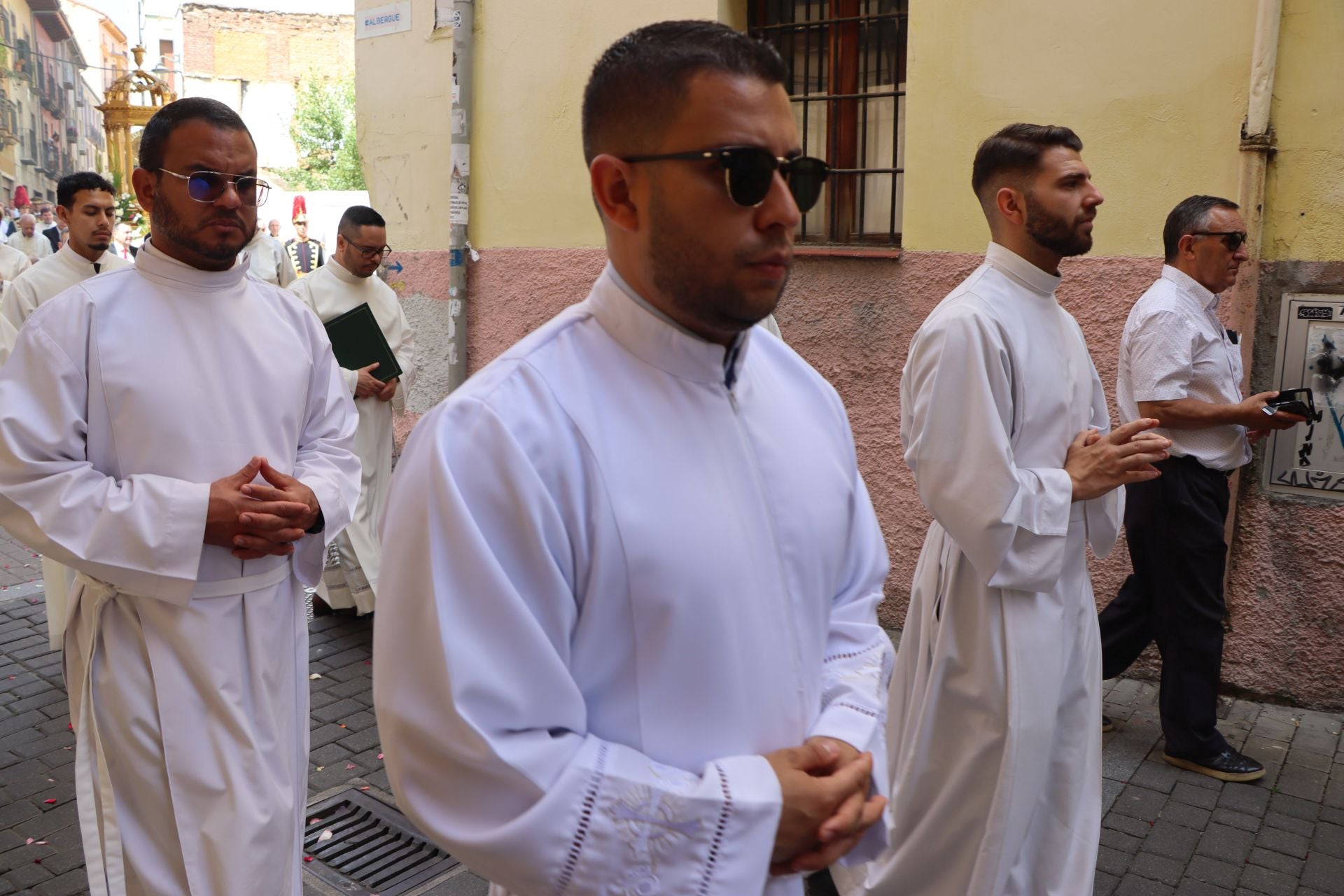 Las imágenes de la procesión del Corpus en León