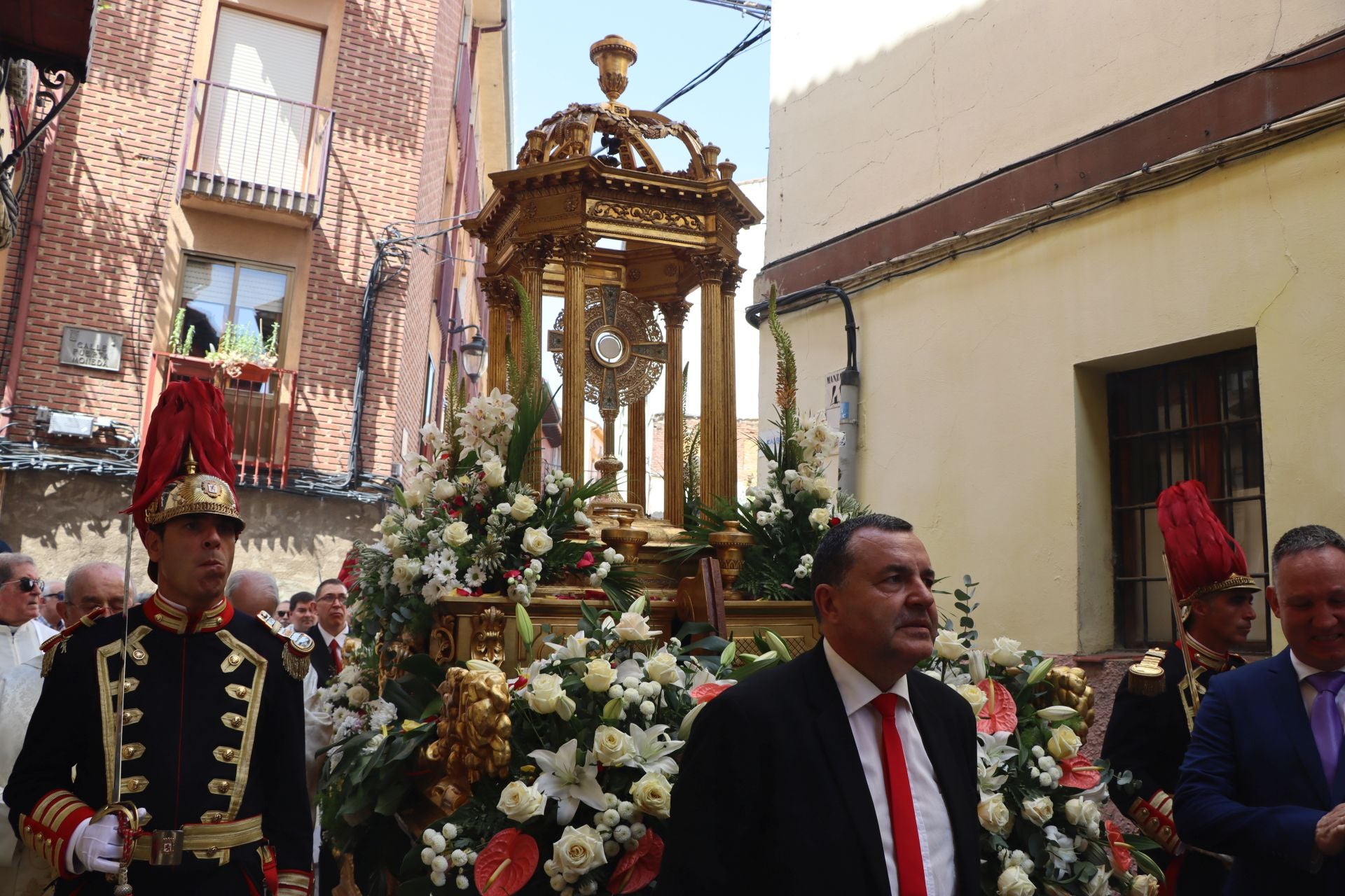 Las imágenes de la procesión del Corpus en León