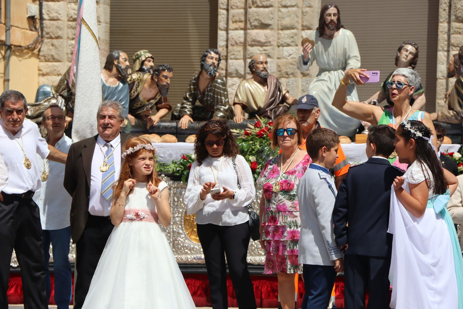 Las imágenes de la procesión del Corpus en León