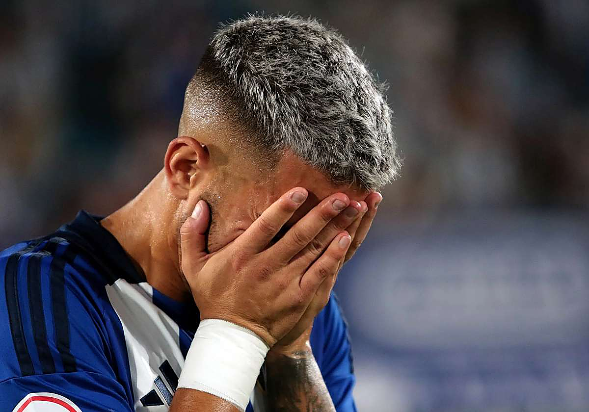 Ernesto, derrotado tras perder el ascenso ante el Andorra