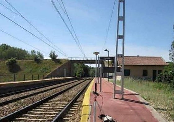 Paso de Adif en León.