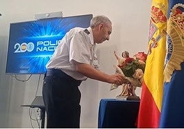 Homenaje en León a los policías fallecidos.