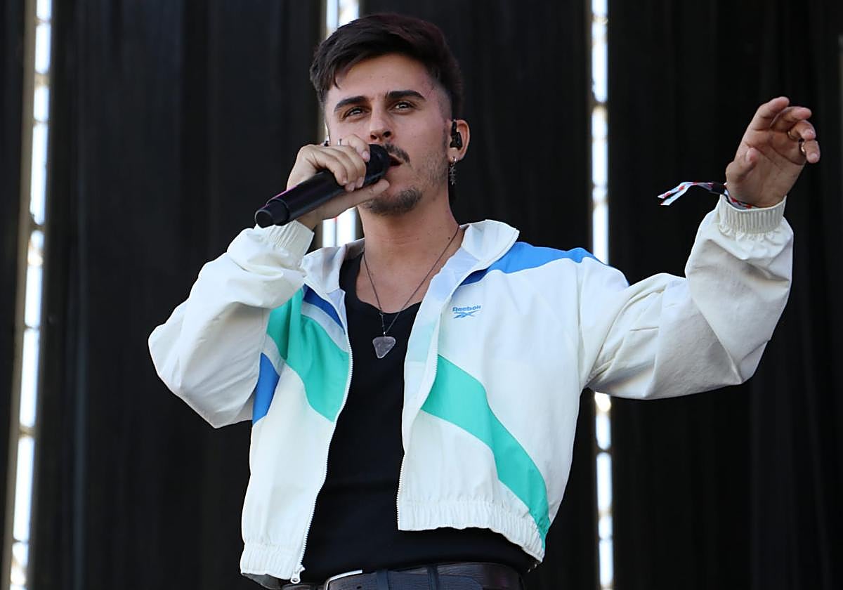 Alex Sienna durante el concierto el pasado año en el Planeta Sound.