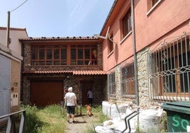 Edificio que se rehabilitará en Portilla de la Reina.