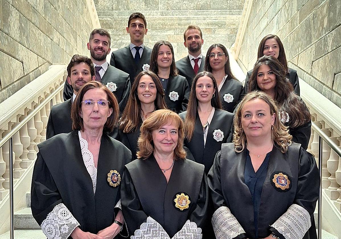 Toma de posesión en el TSJCYL con la leonesa Ana del Ser al frente.