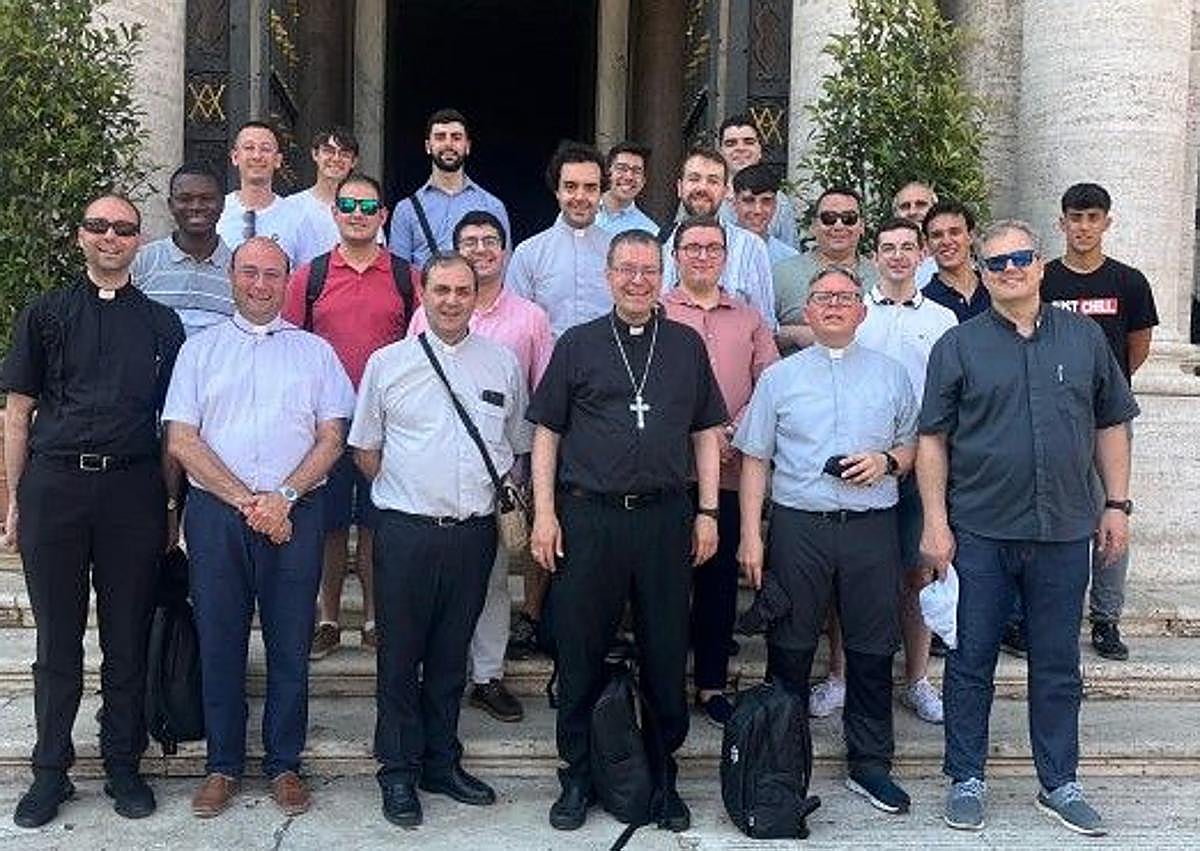 Imagen secundaria 1 - Jubileo de los Seminaristas en Roma.