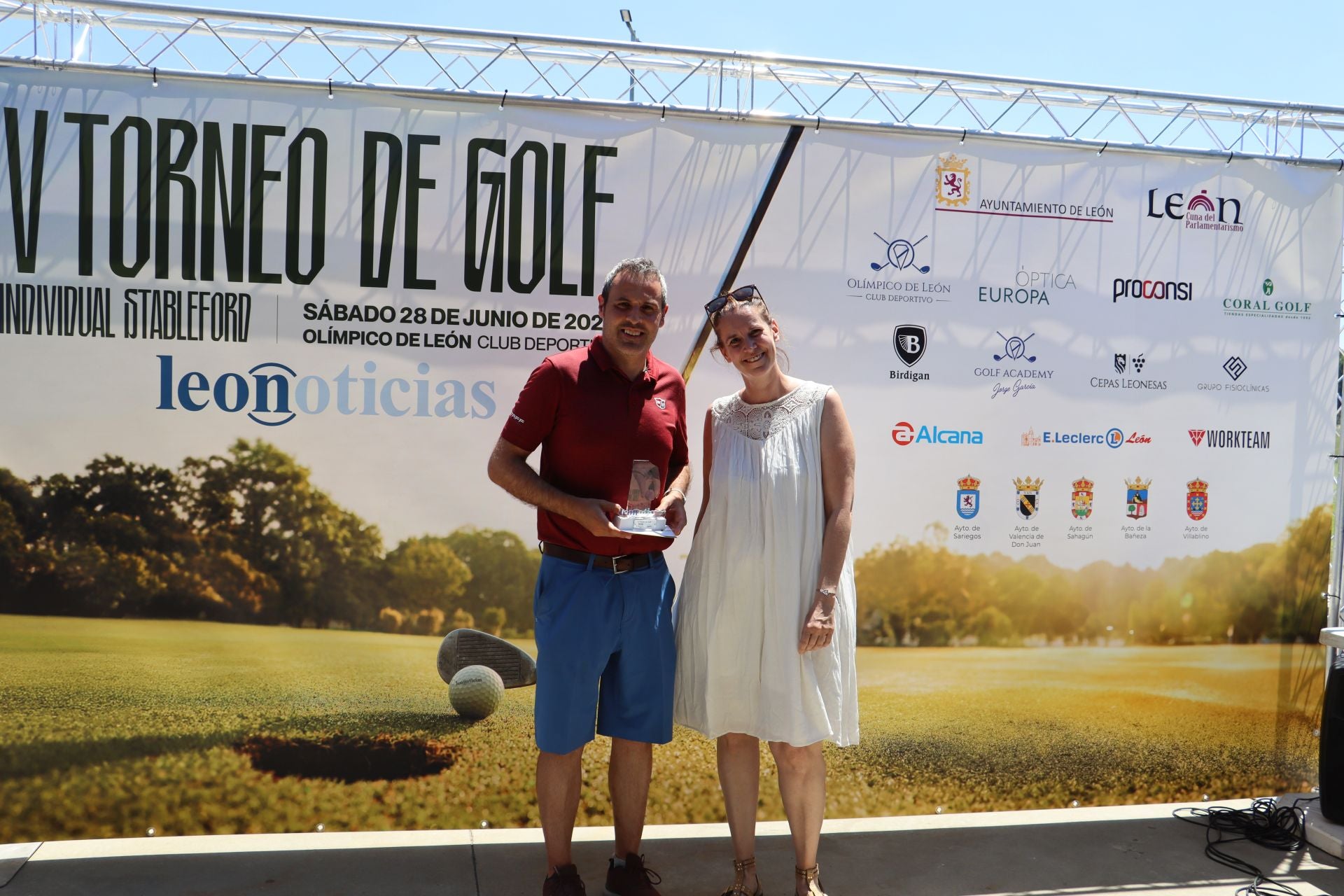 V Torneo de Golf de Leonoticias