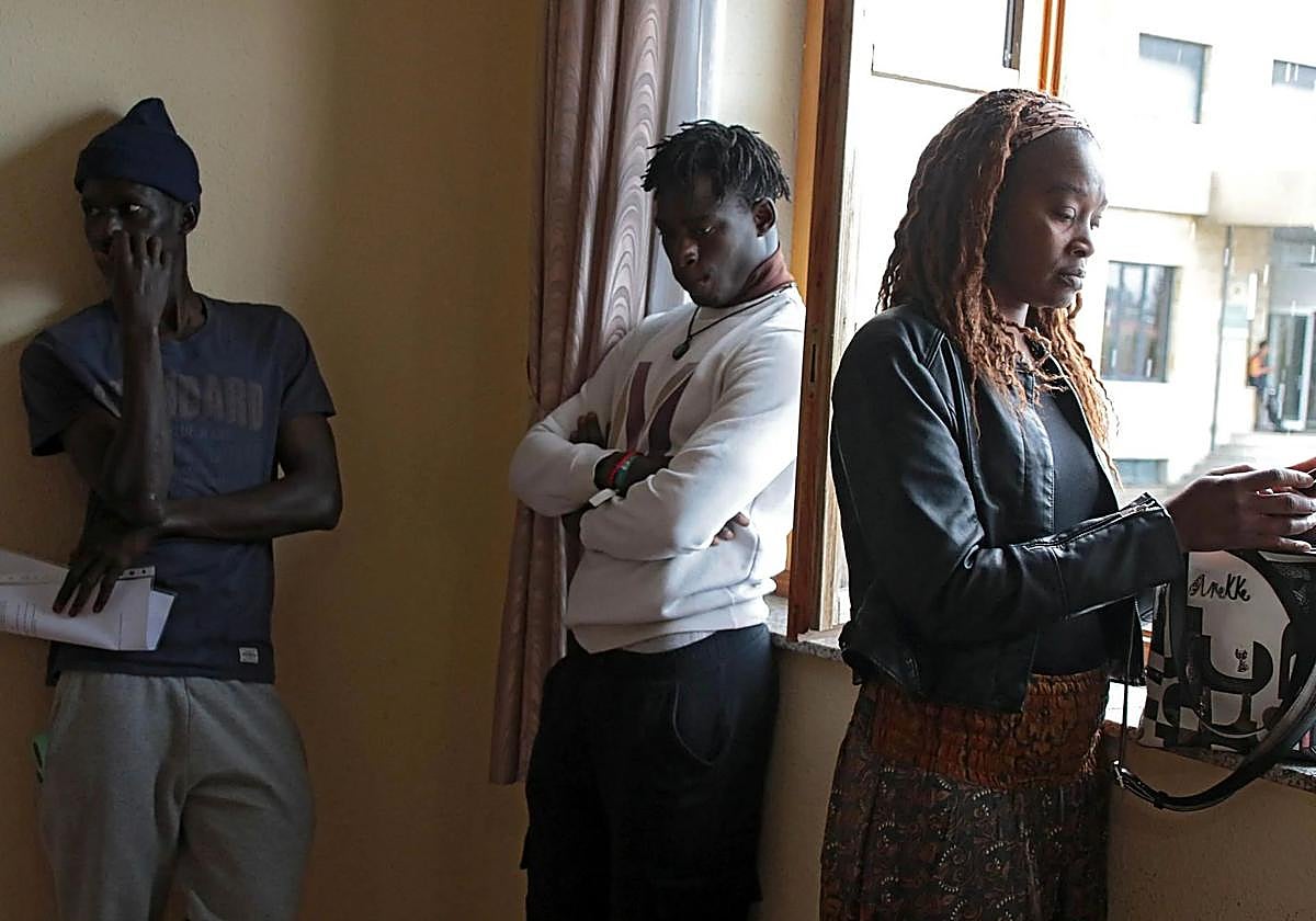 Inmigrantes en la provincia de León.