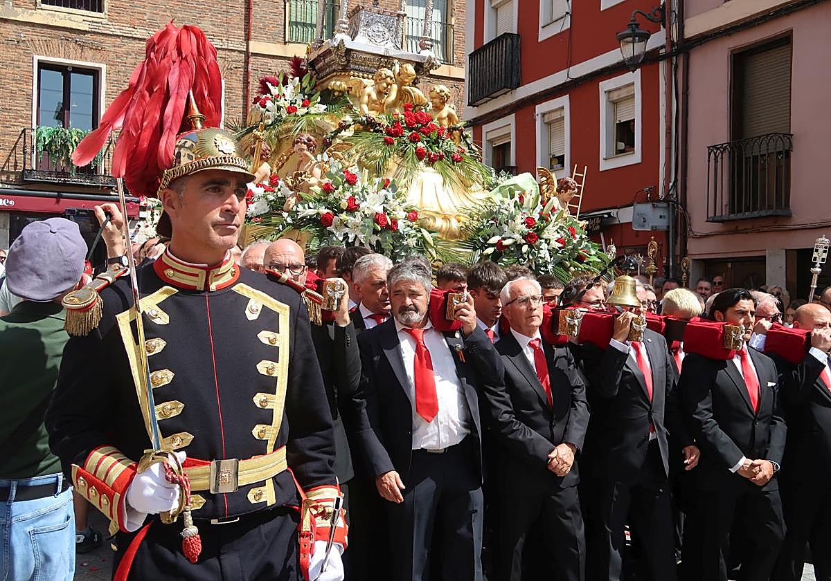 Imagen de la celebración del Corpus Chico en León.
