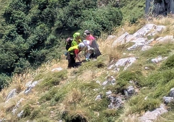 Rescate en Picos de Europa.