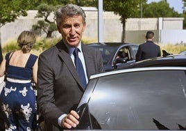 El presidente del PP, Alberto Núñez Feijóo.