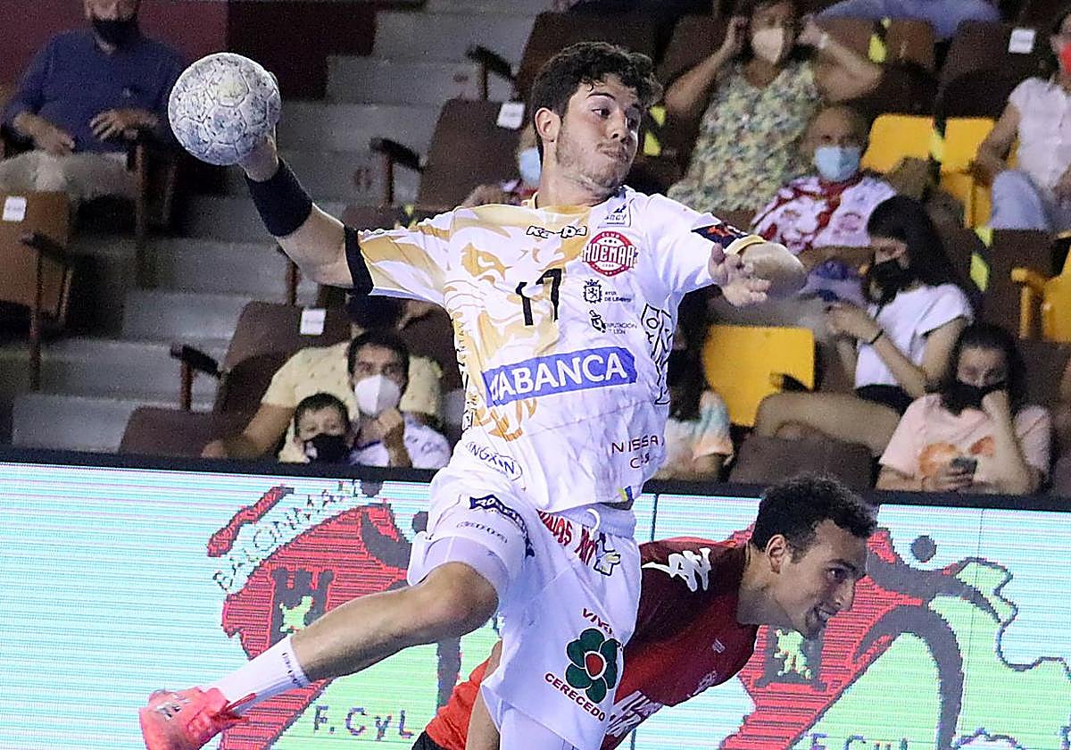 Jaime Fernández, en su etapa en el Abanca Ademar.