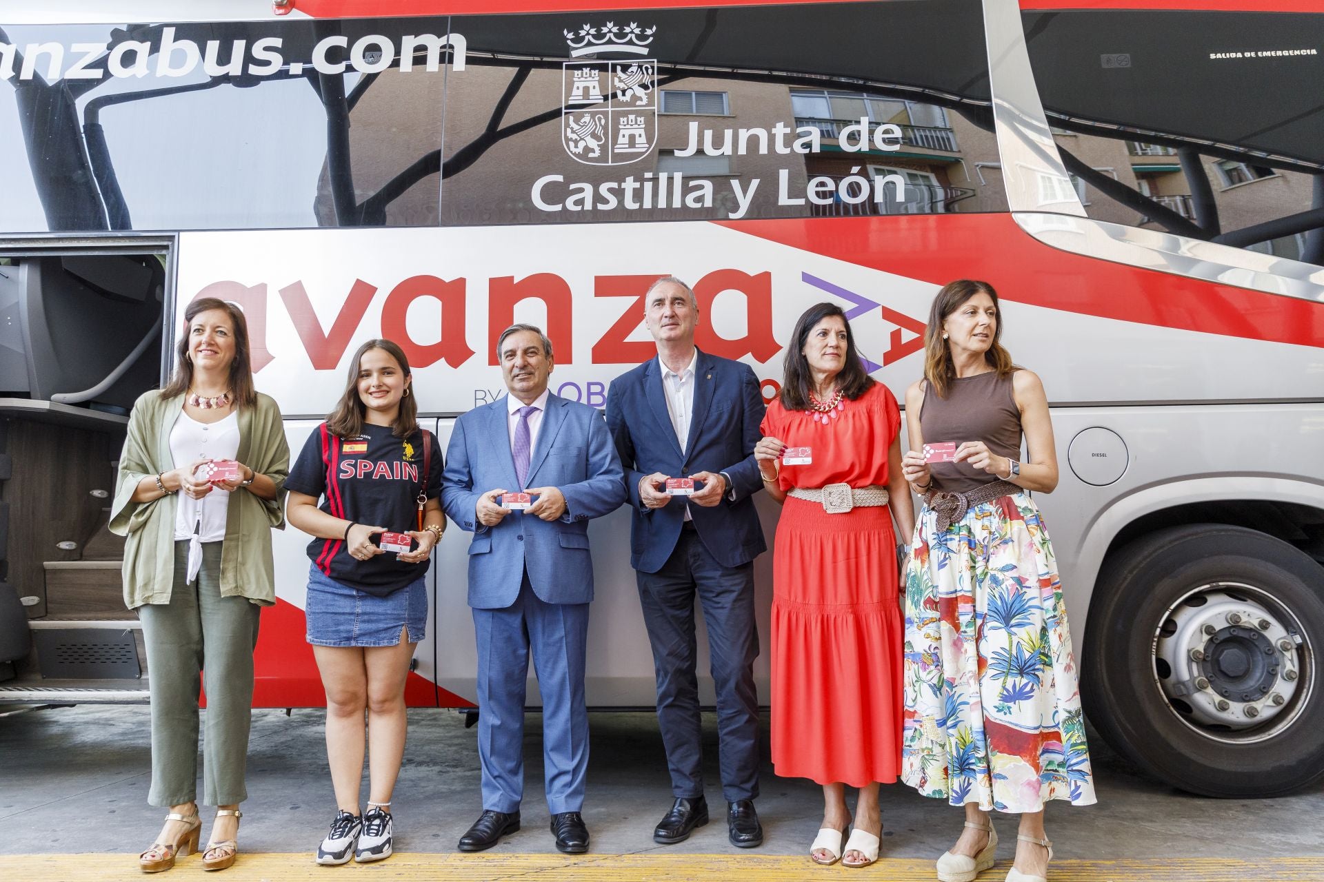 La estación de autobuses de Segovia, escenario del arranque del transporte público