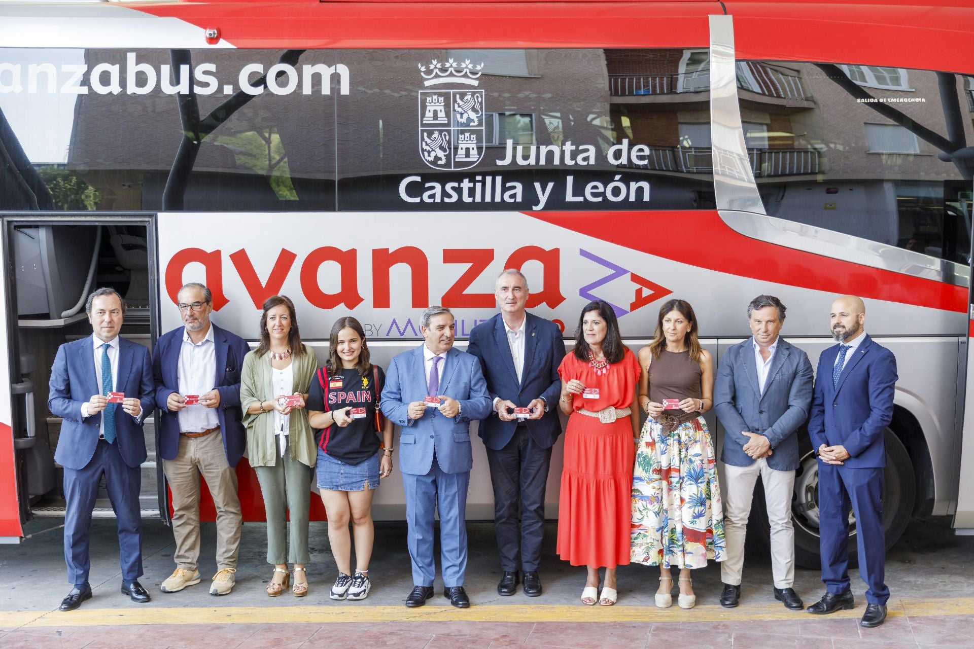 La estación de autobuses de Segovia, escenario del arranque del transporte público