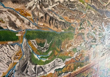 El mirador pintado: un mural que guarda el alma de los Cuatro Valles en Omaña