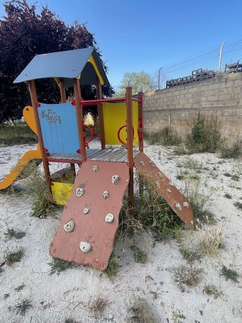 Las imágenes del mal estado de un barrio en San Andrés