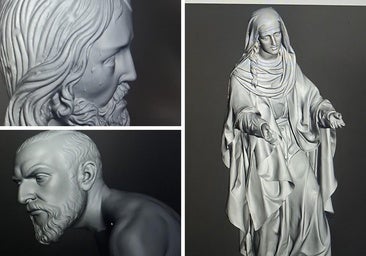 Las tallas del Nazareno tendrán una réplica en 3D
