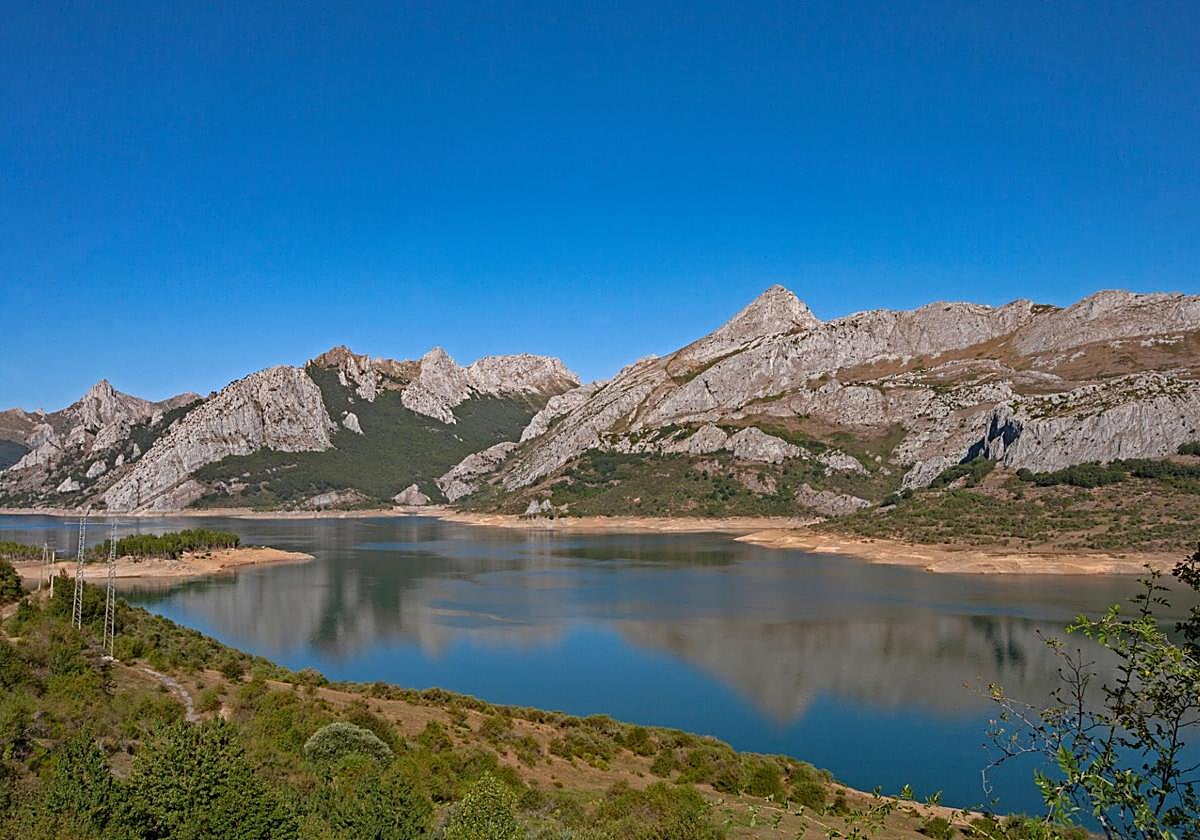 El emblase de Riaño.