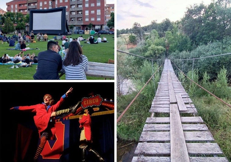 Cine al aire libre, circo, verbenas y un puente mágico este fin de semana en León