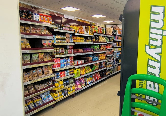 Interior del supermecado