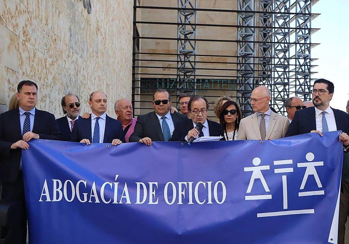 Protestas del turno de oficio.