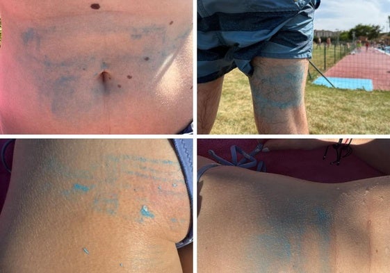Imágenes de usuarios de las piscinas.