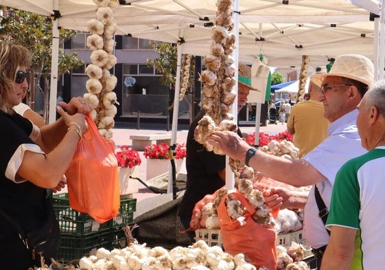 Feria del ajo de Veguellina de Órbigo