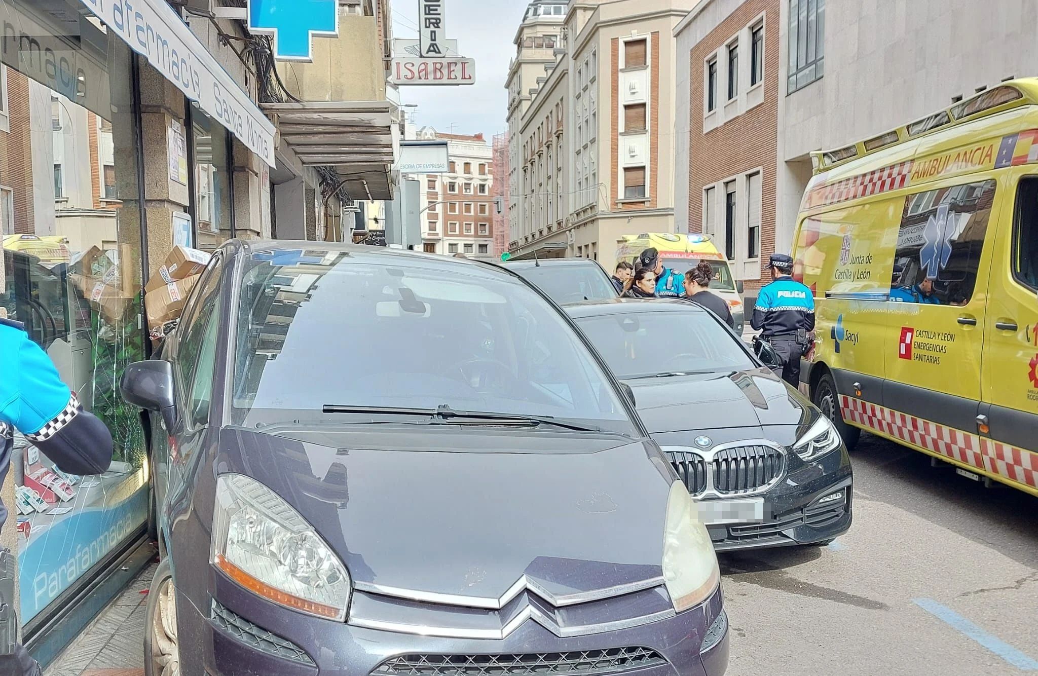 Atropello en febrero de 2025 en la calle Santa Nonia.