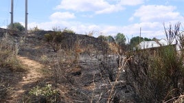 Así ha sido el incendio cercano al Hospital de León