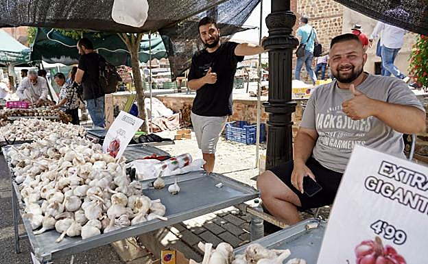 Feria del ajo de Santa Marina del Rey