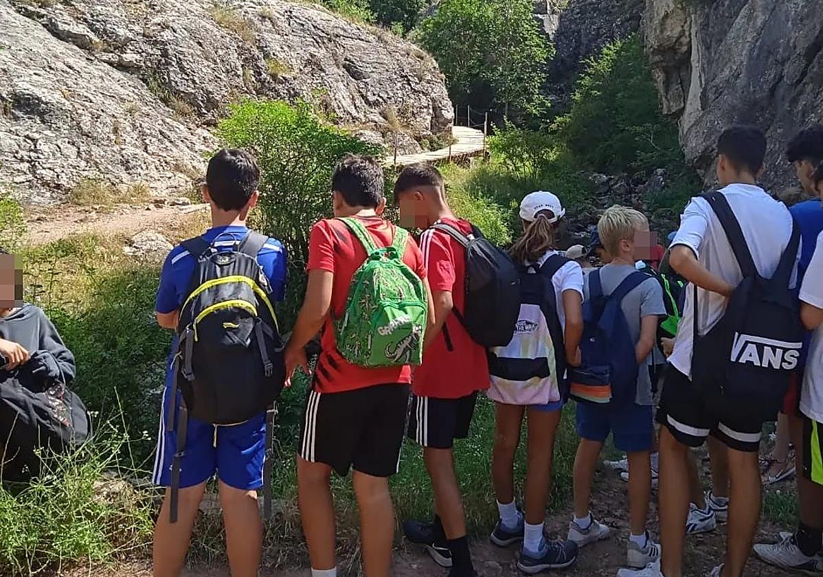 Imagen de archivo de un campamento organizado por la misma congregación religiosa.