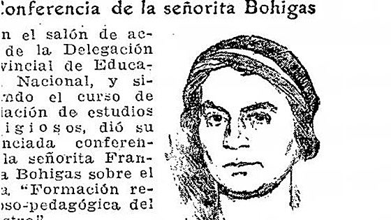 Francisca Bohigas Gavilanes, la primera y única diputada de derechas católicas en la II República por León