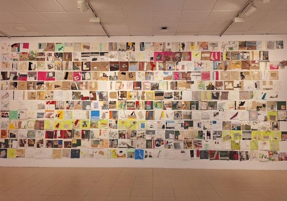 Una de las obras de Cristina Ibáñez.