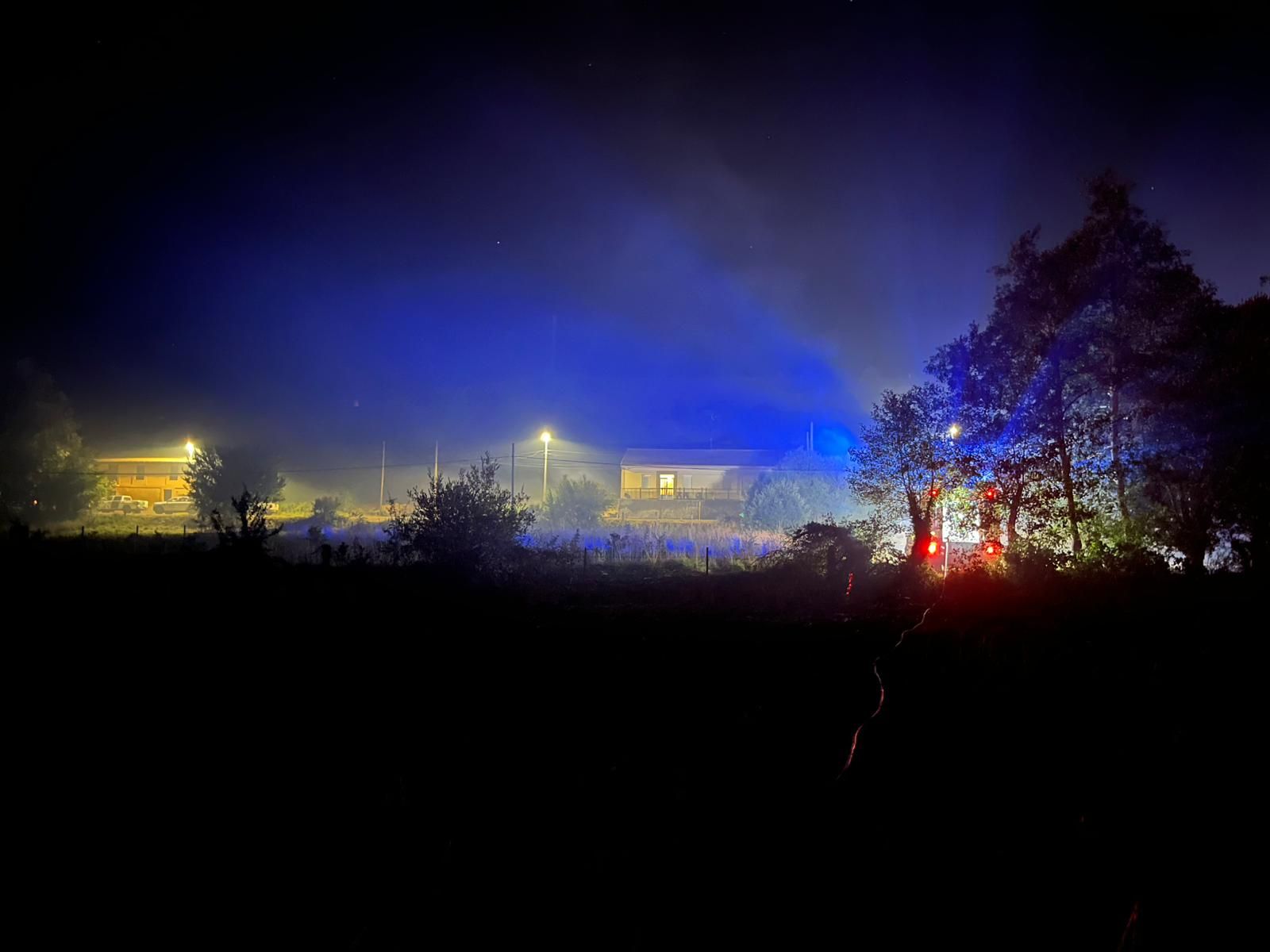 Las imágenes del incendio de Ferreras