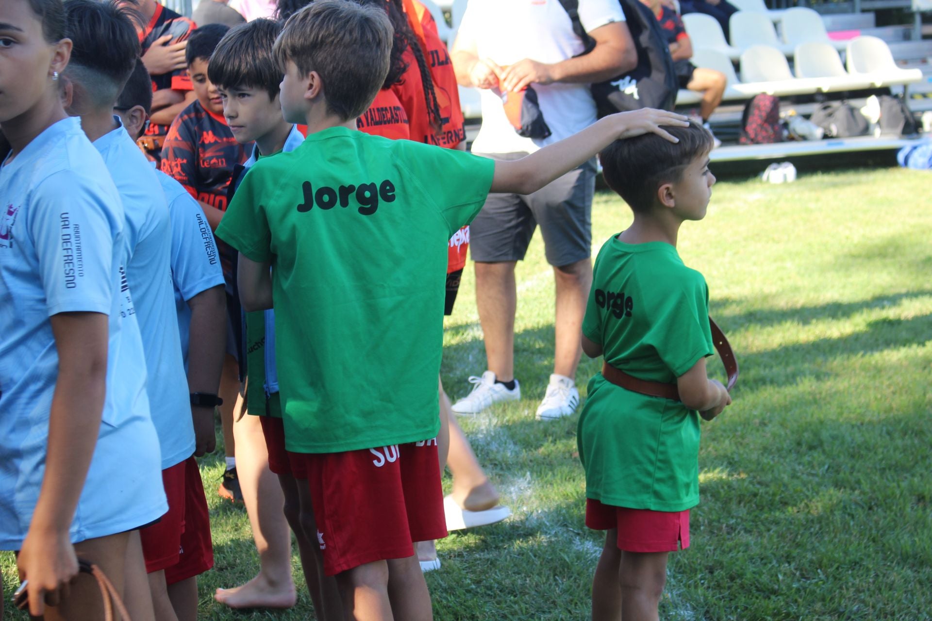 Un corro de homenaje a Jorge Iglesias