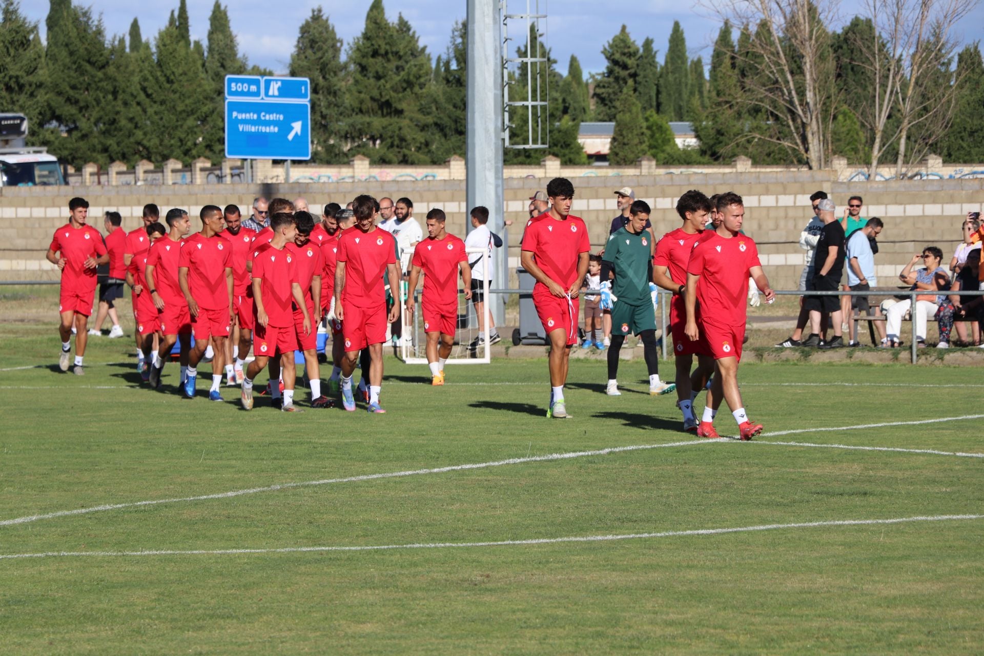 Las imágenes del entrenamiento de la Cultural y Deportiva Leonesa