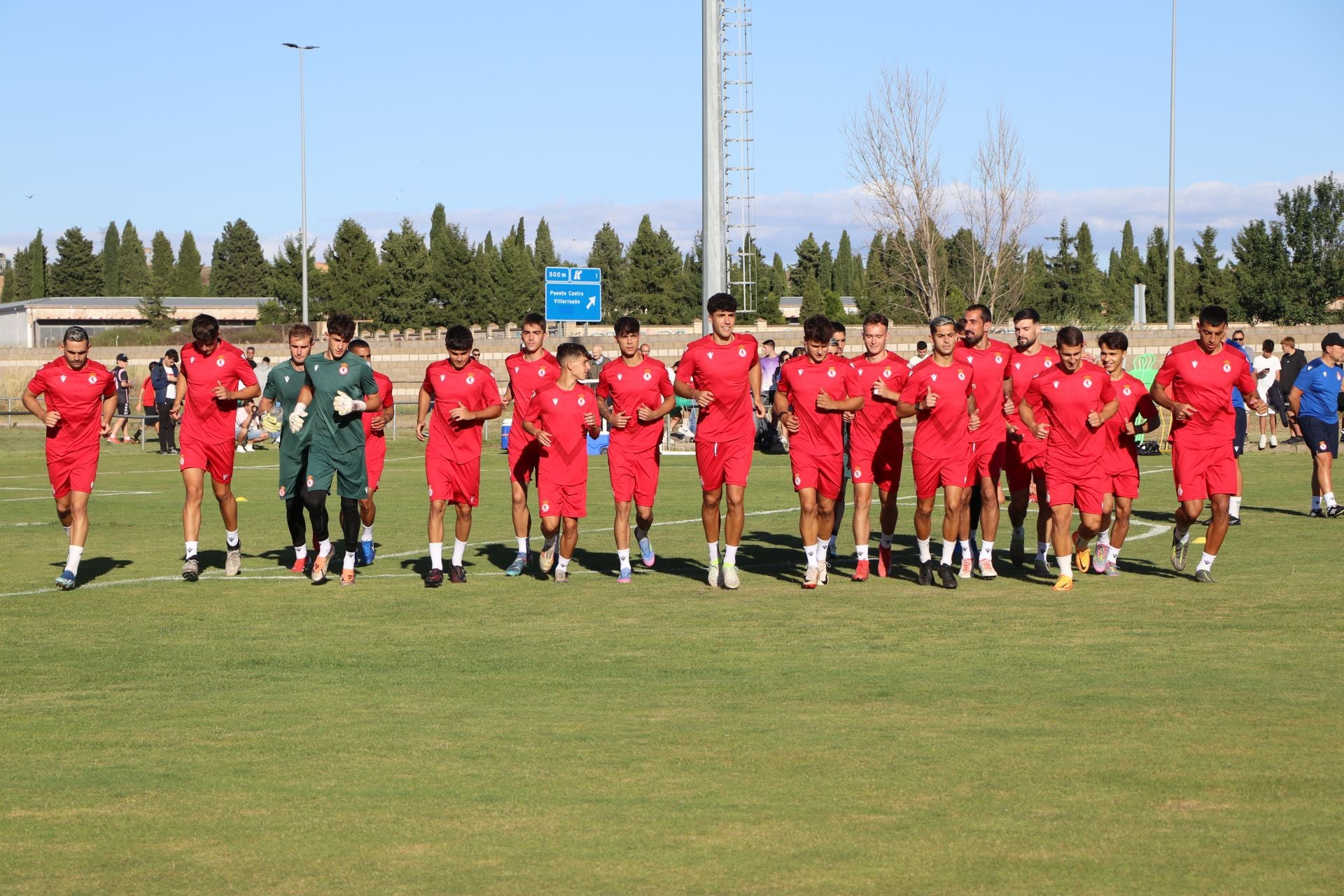 Las imágenes del entrenamiento de la Cultural y Deportiva Leonesa