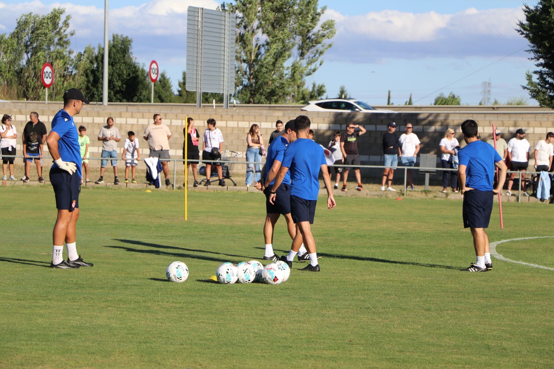 Las imágenes del entrenamiento de la Cultural y Deportiva Leonesa