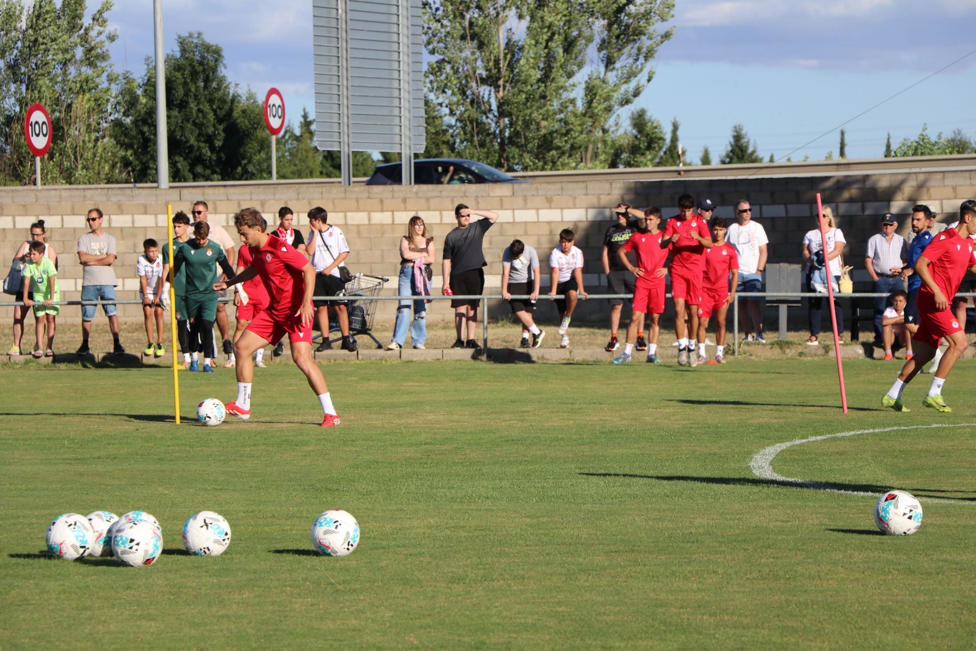 Las imágenes del entrenamiento de la Cultural y Deportiva Leonesa