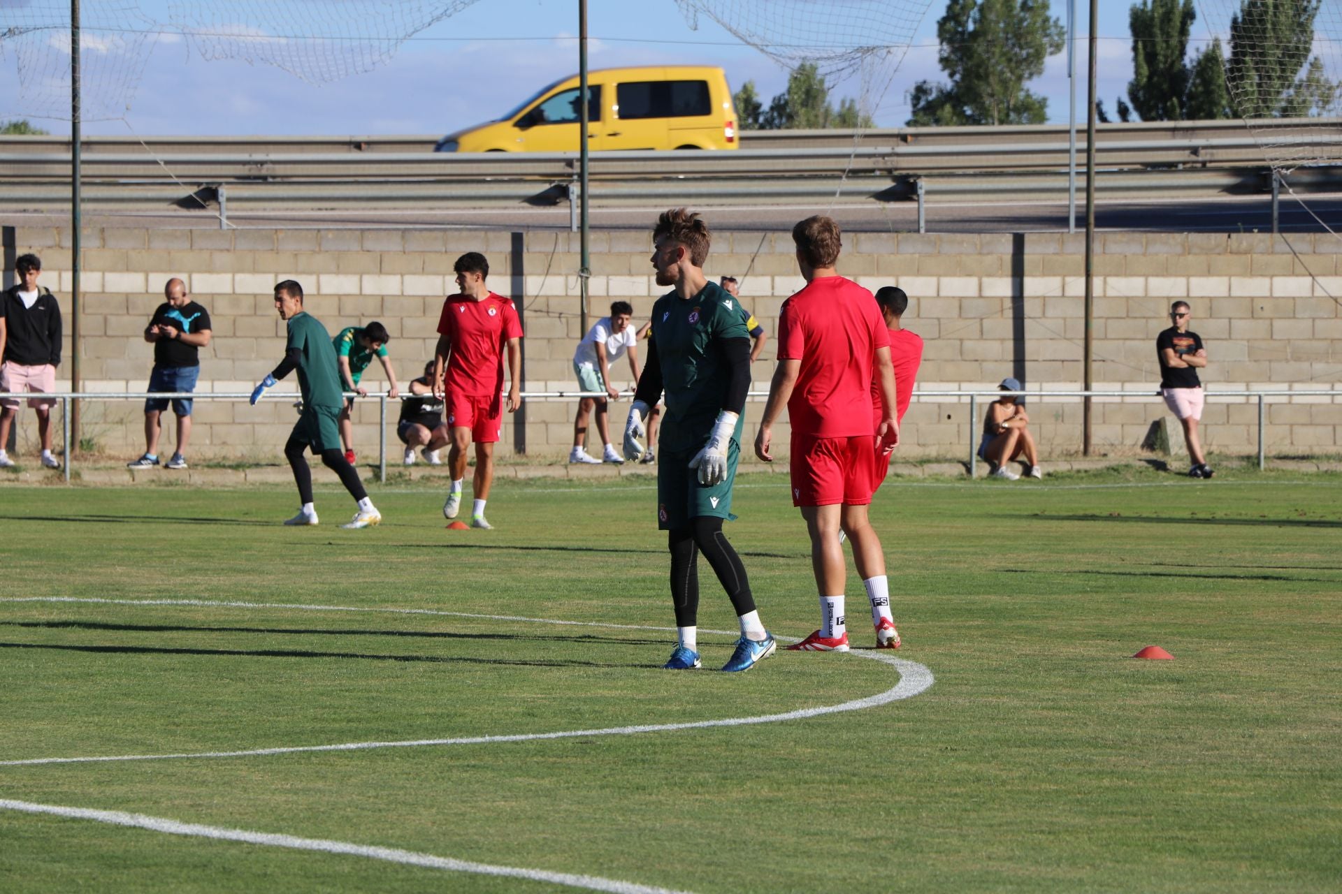 Las imágenes del entrenamiento de la Cultural y Deportiva Leonesa