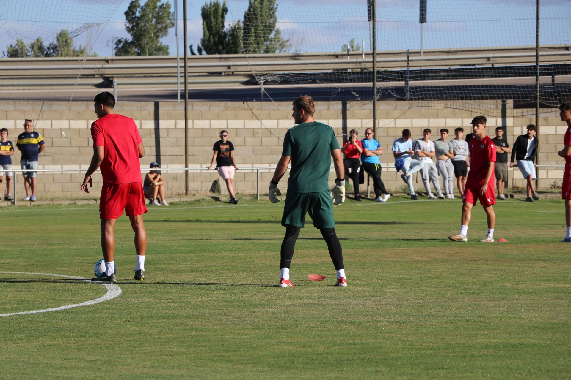 Las imágenes del entrenamiento de la Cultural y Deportiva Leonesa