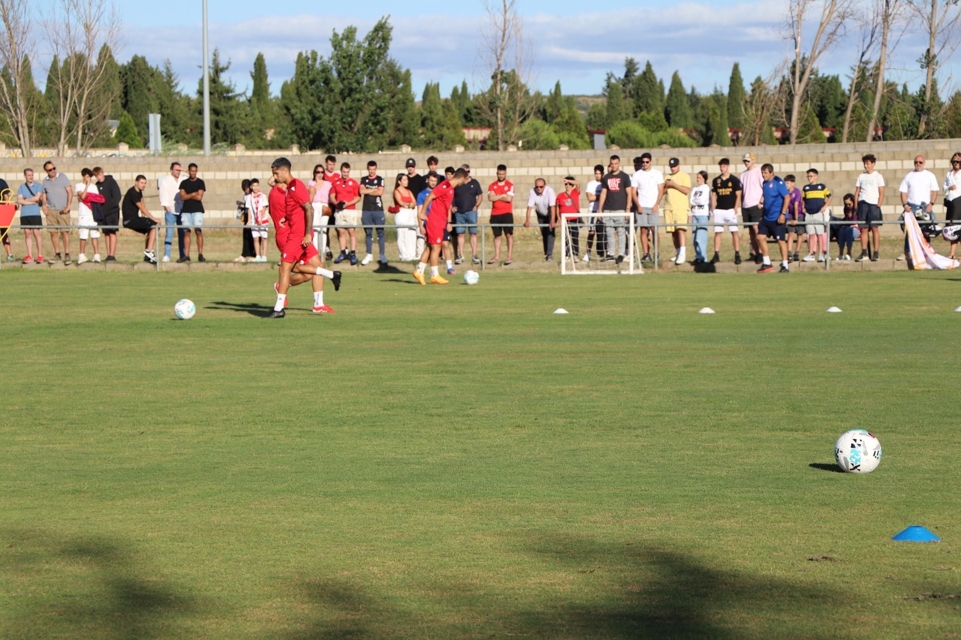Las imágenes del entrenamiento de la Cultural y Deportiva Leonesa