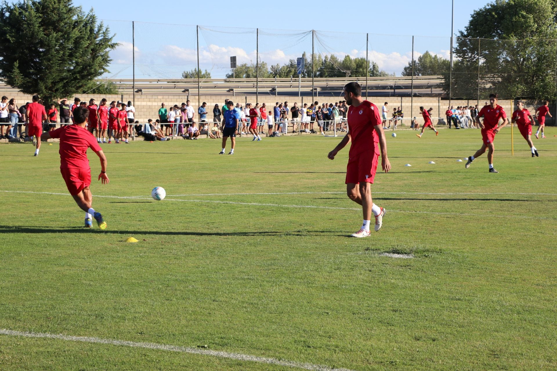 Las imágenes del entrenamiento de la Cultural y Deportiva Leonesa