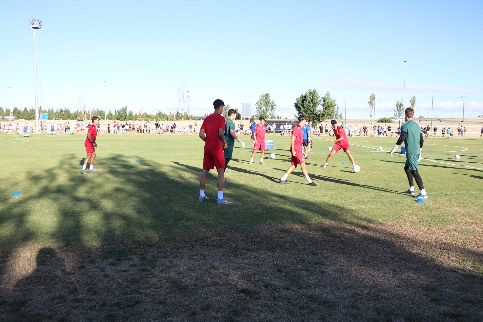 Las imágenes del entrenamiento de la Cultural y Deportiva Leonesa