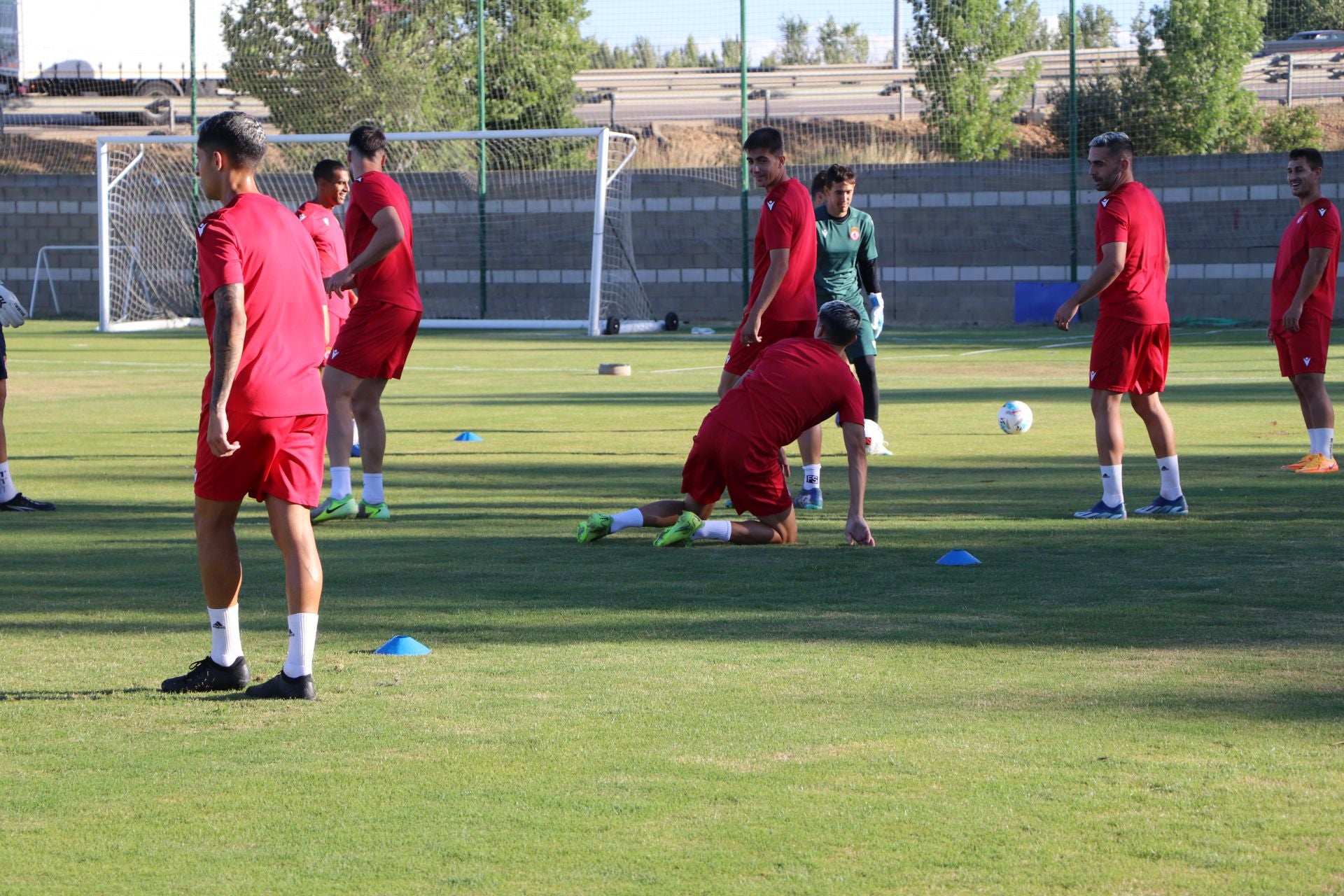 Las imágenes del entrenamiento de la Cultural y Deportiva Leonesa