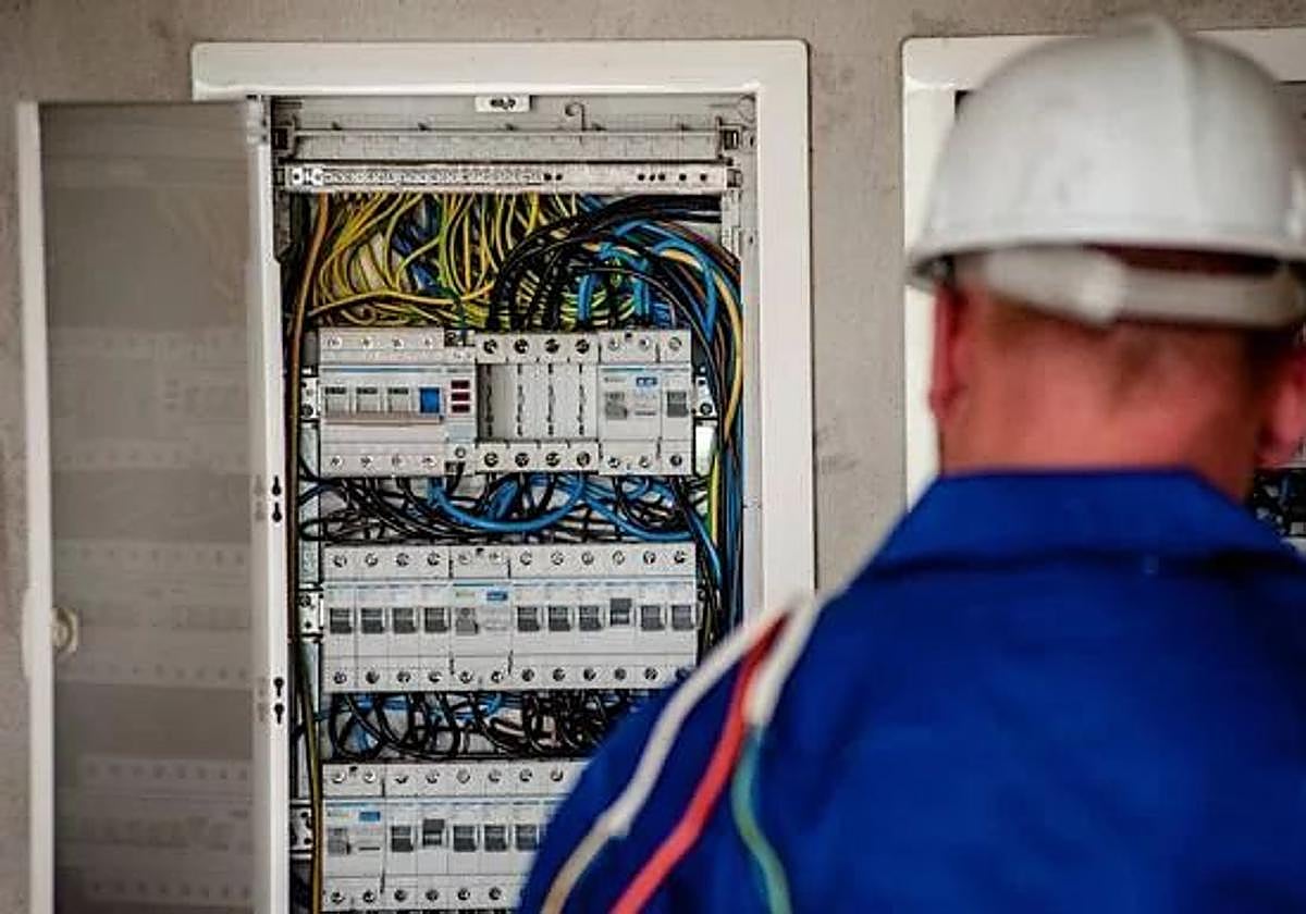 Imagen de archivo de un trabajador.