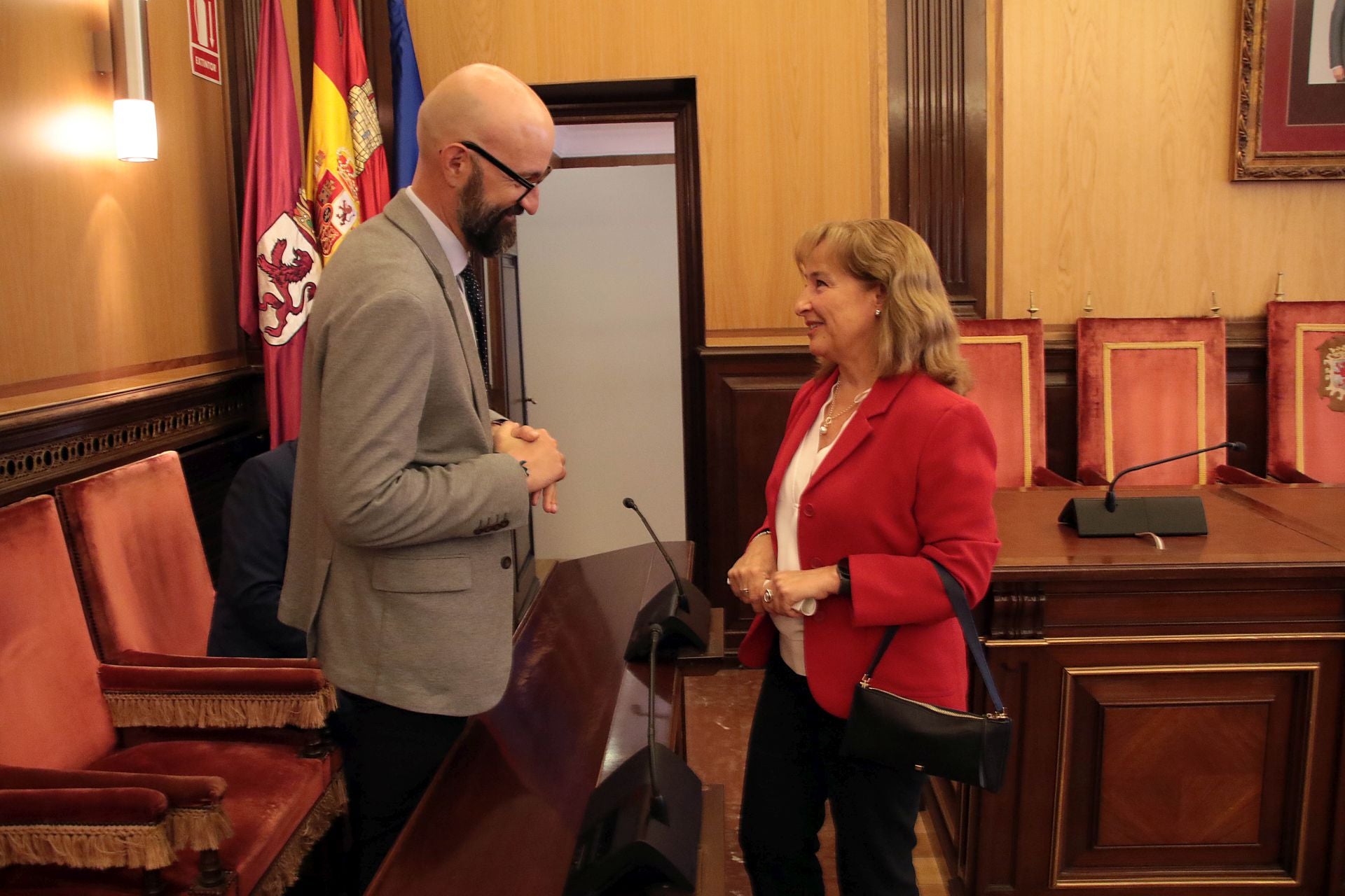 Las imágenes de la lectura de los Fueros de León