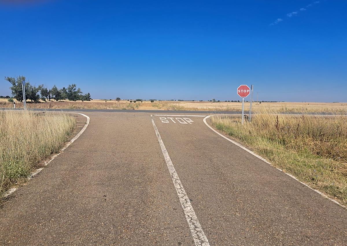 Imagen secundaria 1 - El peligroso cruce con la N-601.