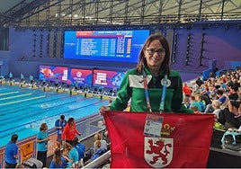 Marta Álvarez, en el Campeonato del Mundo de Doha 2024