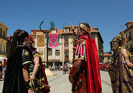 Astures y Romanos en Astorga.